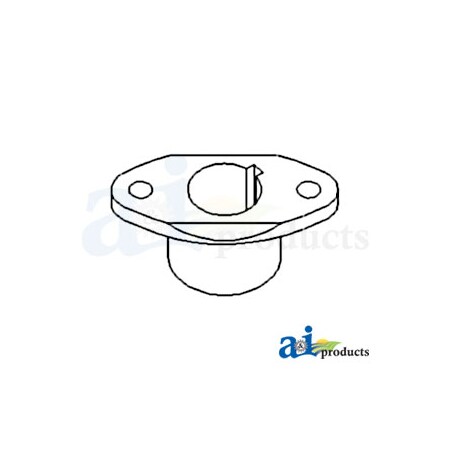 A & I Products Flange, Hydraulic Pump Drive 3" x5" x1" A-191061